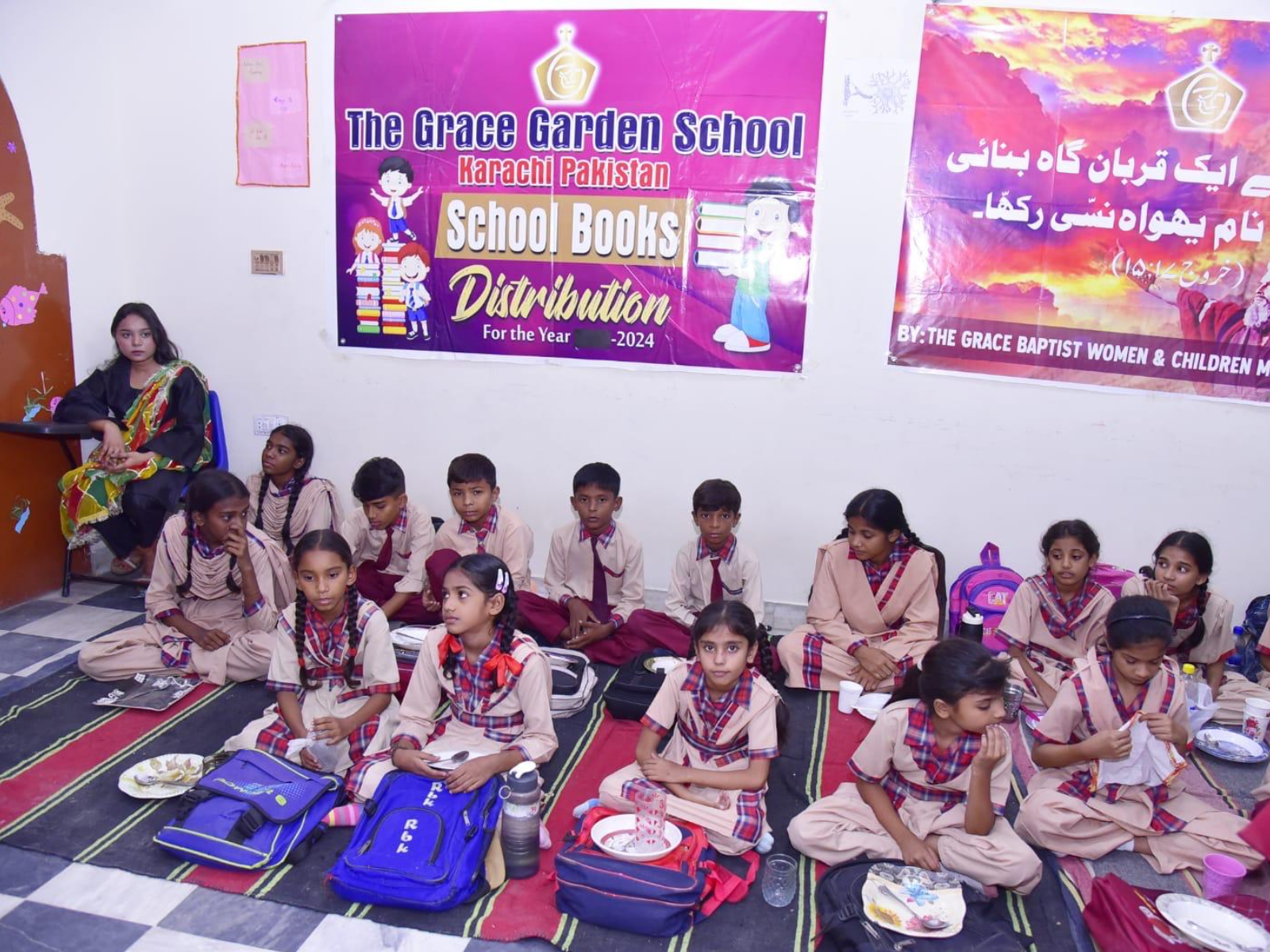 Kinderprojekt Karachi – Projektbild