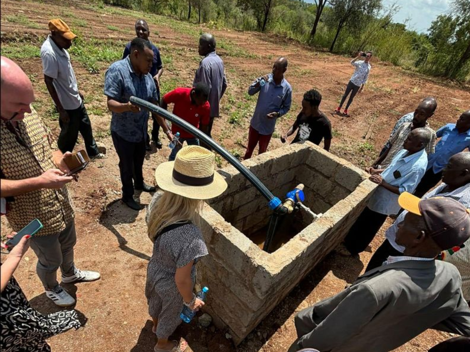 Brunnenbau in Kenia – Projektbild